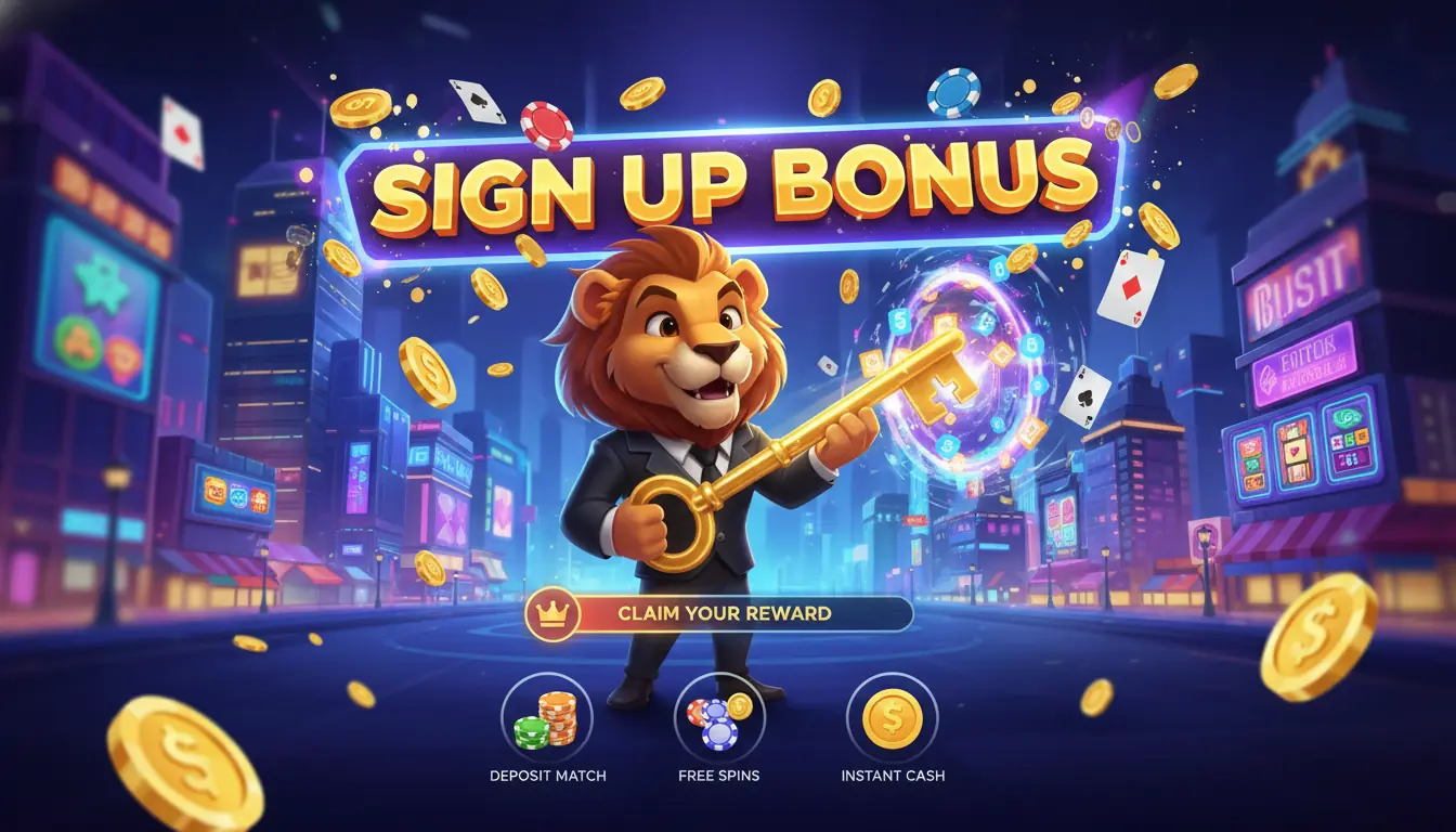 Sign up bonus Instant casino