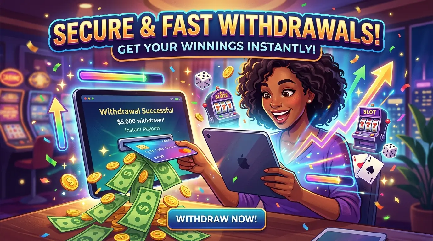 Instant casino withdrawal