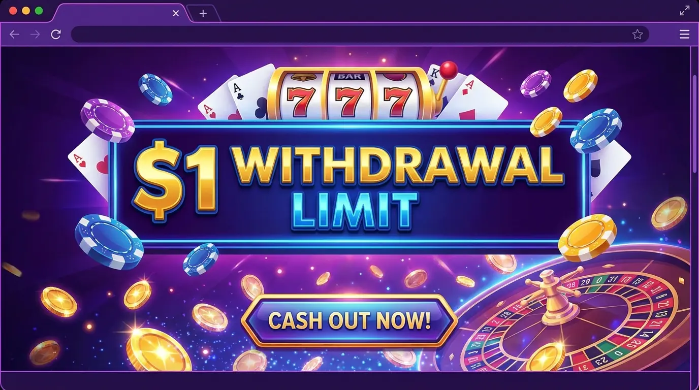 Instant casino minsta uttag