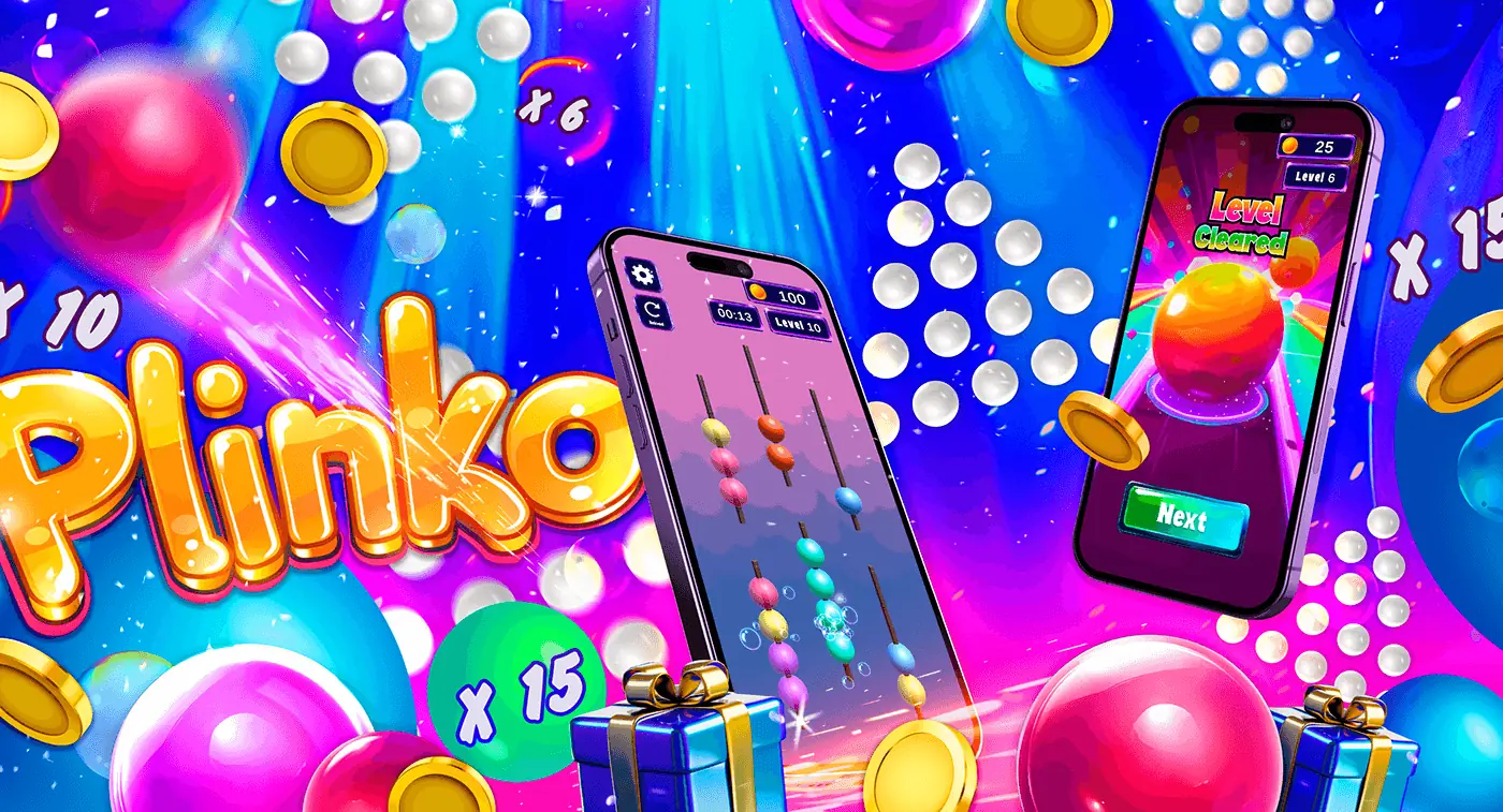 Plinko hos Instant casino